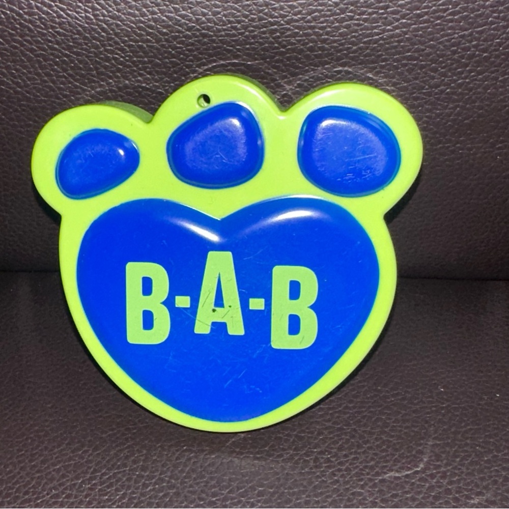 Build a Bear Workshop Blue Green Brush RARE HTF BABW Brush